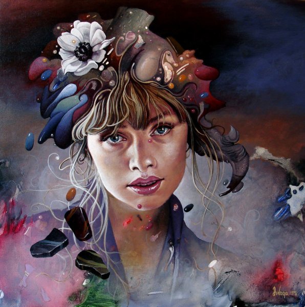 Без лица картина маслом