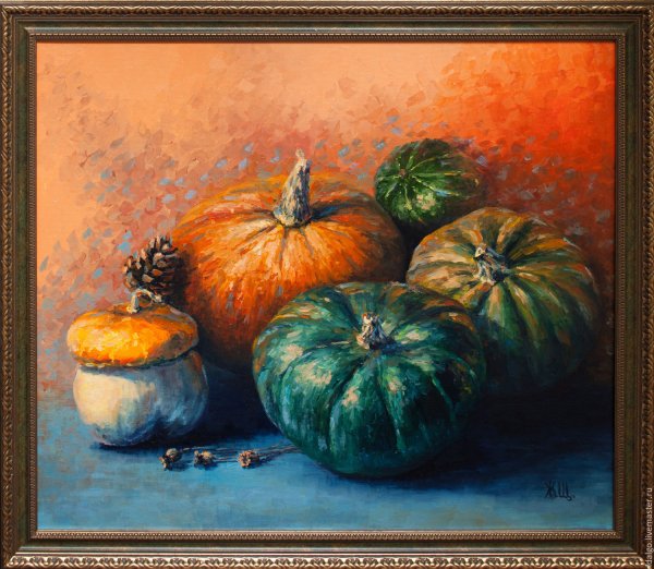 Тыква живопись