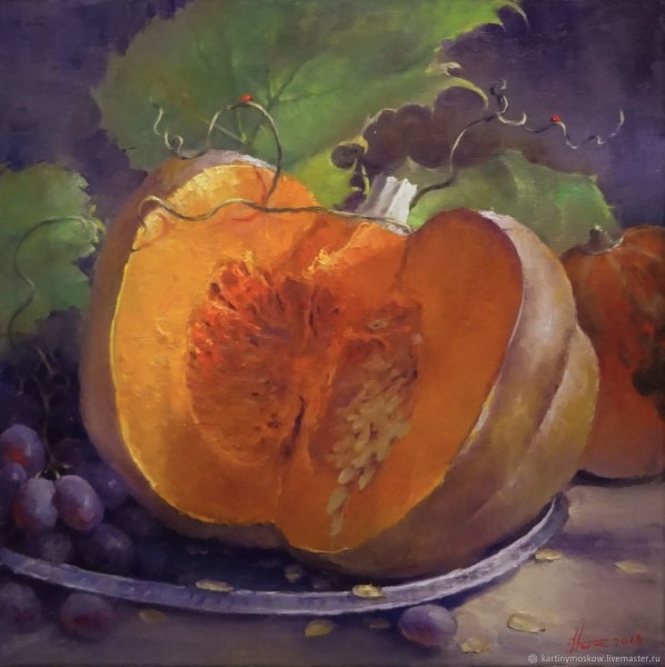 Рембрандт натюрморт тыквы