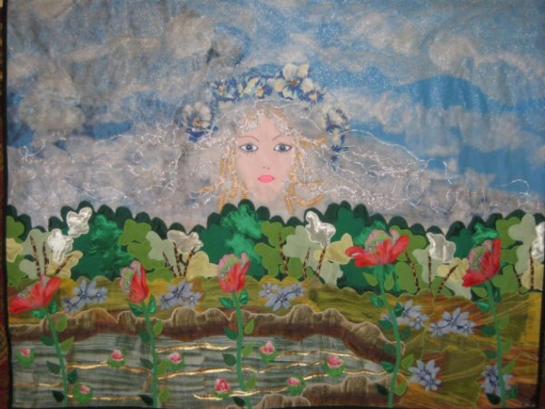 Актриса Теличкина Валентина живопись