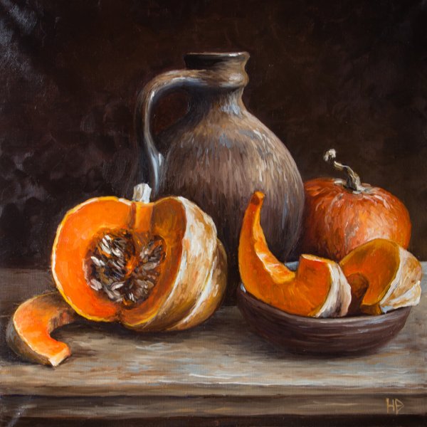 Тыква мастихином