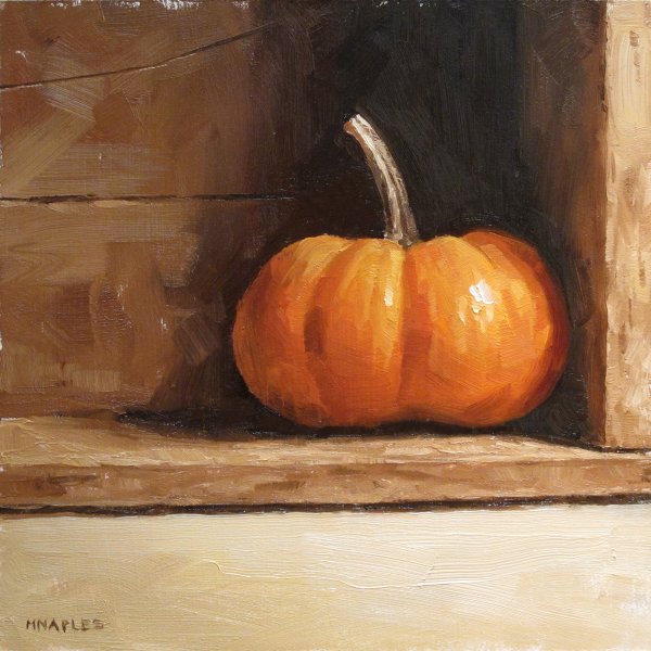 Натюрморт с тыквой в живописи русских художников