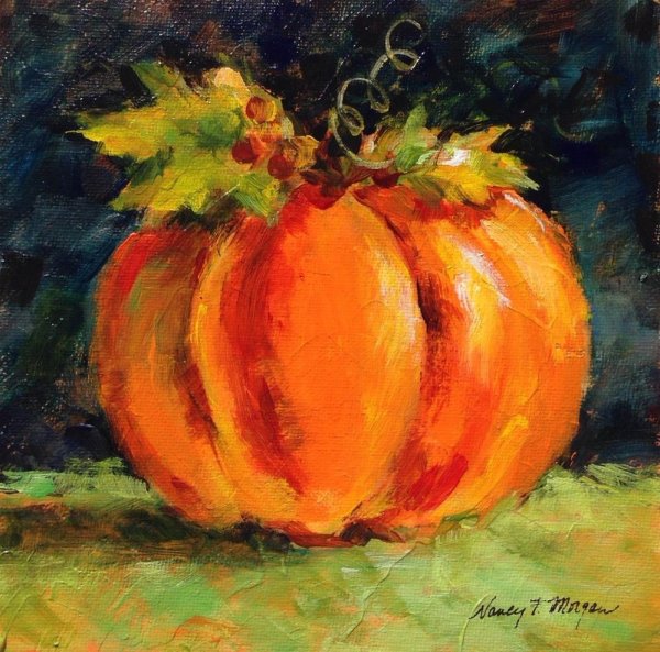 Натюрморт с тыквой