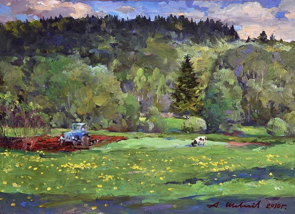 Шевелёв летний пейзаж