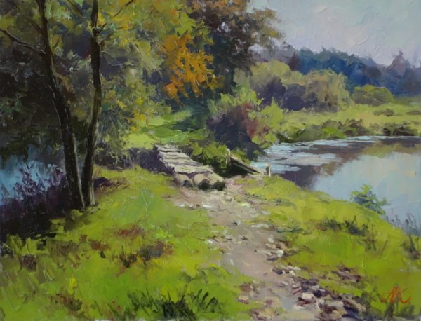 Этюды пленэр Левитан