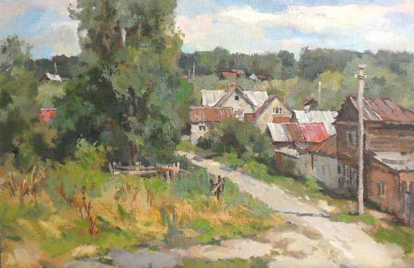 Таранов Вячеслав «деревенский пейзаж»