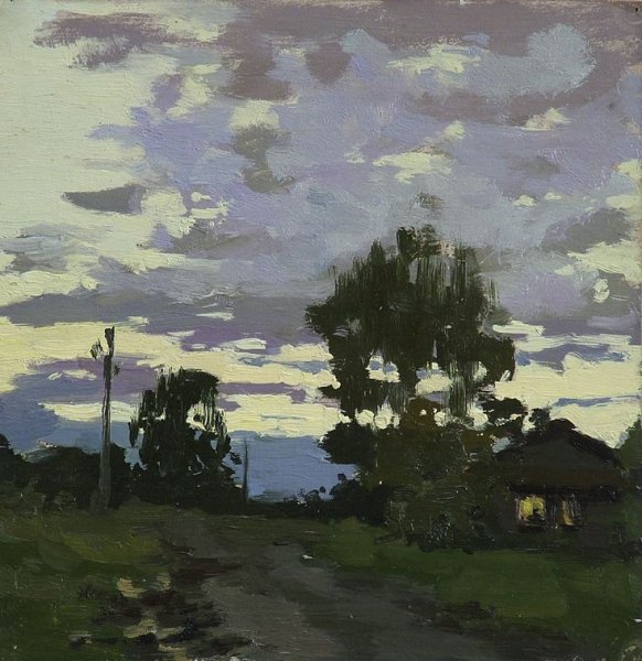 Этюд пейзажа на состояние