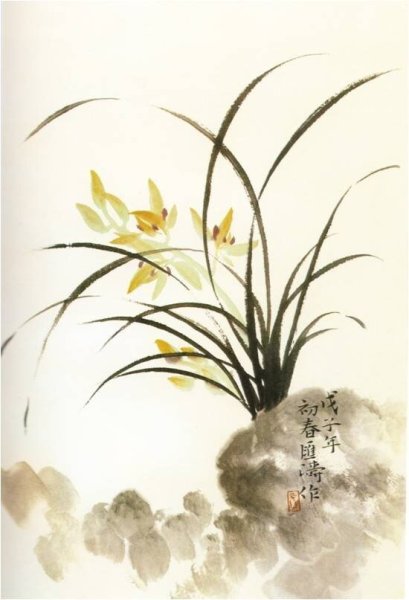 Китайская живопись легкая