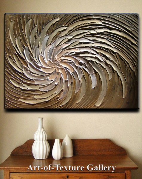 Фактурное декоративное панно