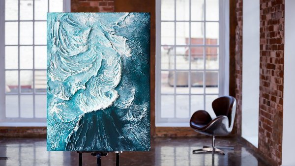 Панно с поталью мастер класс