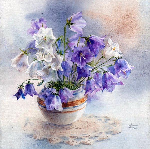 Анастасия Беседина художник акварель