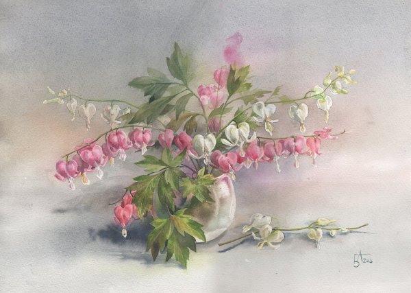 Акварели Анастасии Бесединой картины