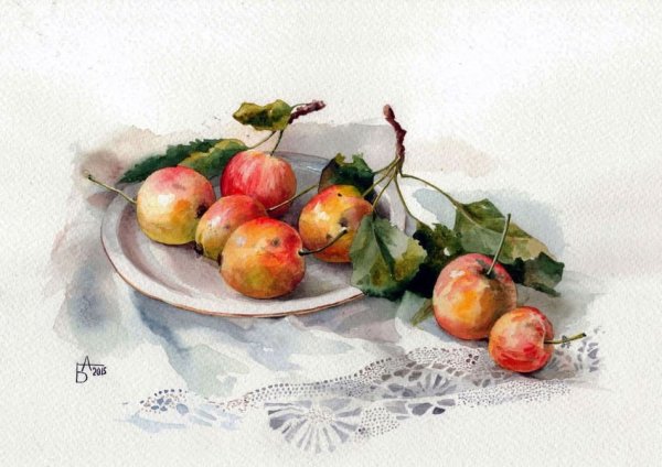 Анастасия Беседина художник акварель