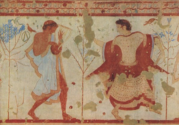 Этрусские фрески Тарквинии