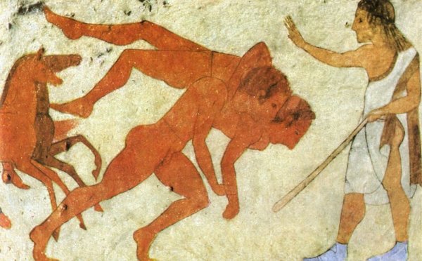 Искусство этрусков фрески