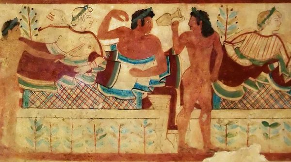 Искусство этрусков фрески