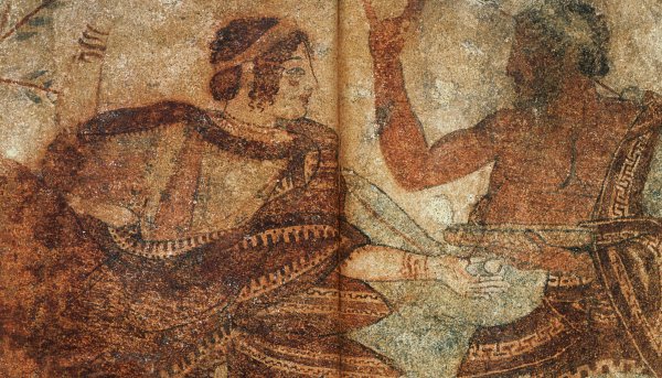 Древние фрески этрусков