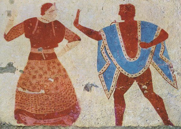 Этрусские фрески Тарквинии