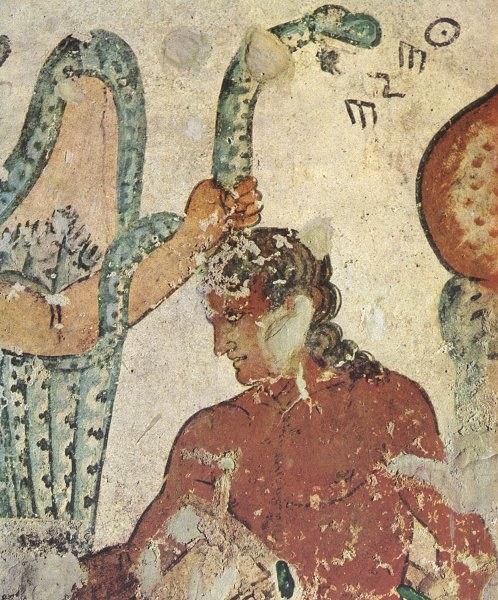 Роспись гробницы охоты и рыбной ловли в Тарквинии. Vi в. до н. э.