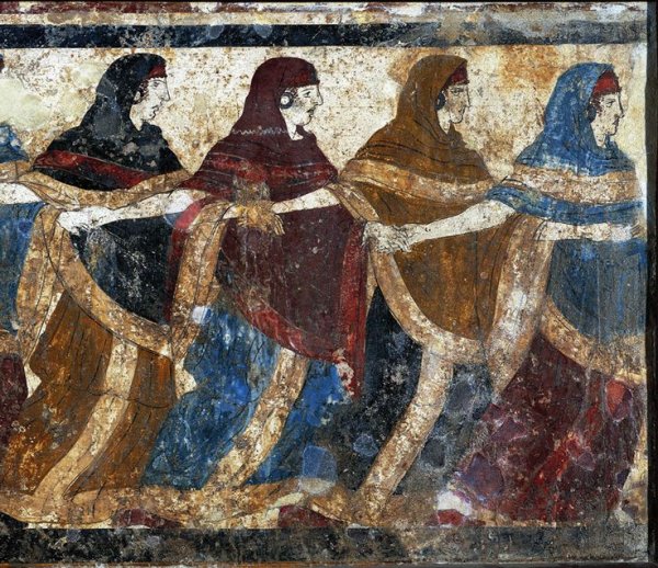 Живопись этрусков древнего Рима