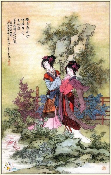 Китайская живопись портретный Жанр