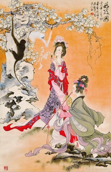 Китайский художник Хуа Саньчуань