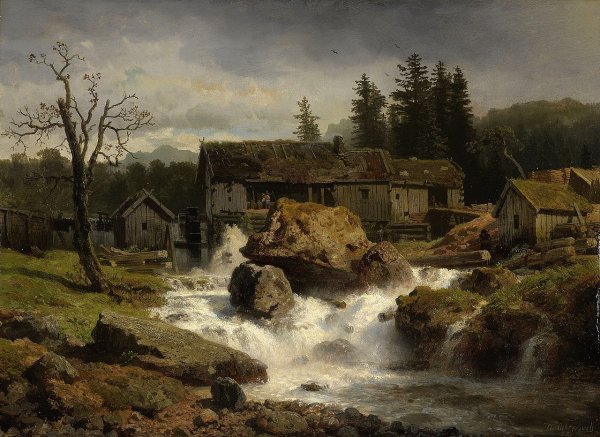 Андреас Ахенбах 1815-1910