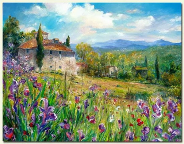 Итальянские художники пейзажисты и их картины Тоскана