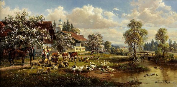 Художник Hubert Kaplan