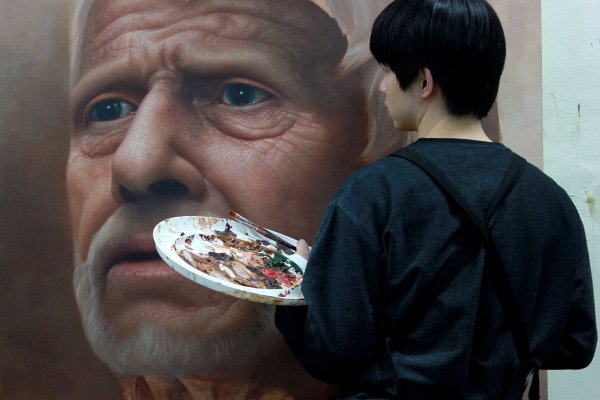 Гиперреалист Филипп Вебер