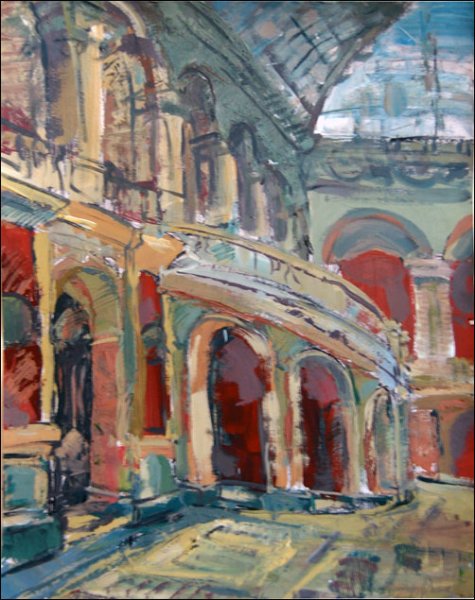 Живопись Академия Штиглица натюрморт