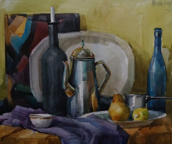 Плоскостная живопись мухинских студентов