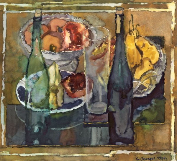 Живопись натюрморт Академия Глазунова