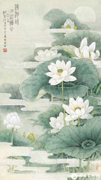 Кувшинки японская гравюра