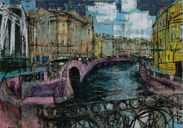 Академия Штиглица акварель