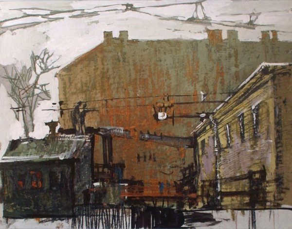 Батик в Академии Штиглица