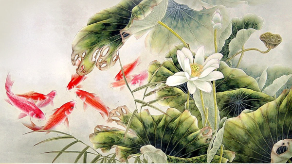 Китайская живопись Лу Дахуа