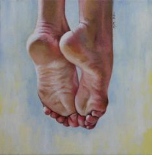 Стопы живопись