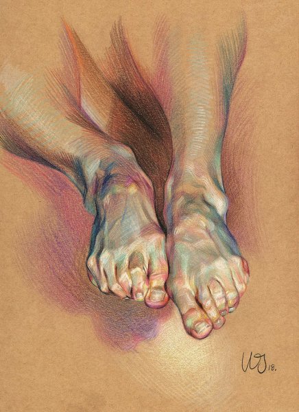 Ноги в живописи