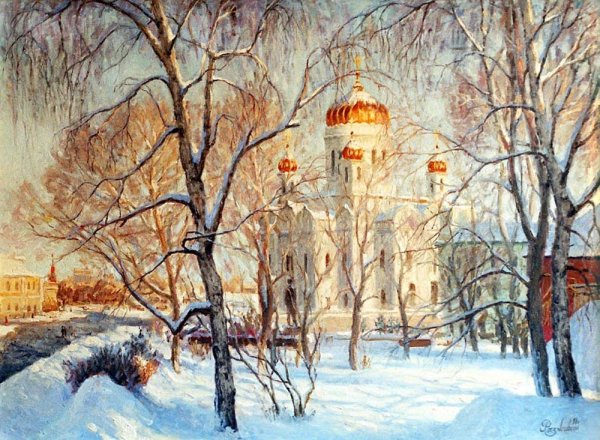 Игорь Разживин пейзажи лес