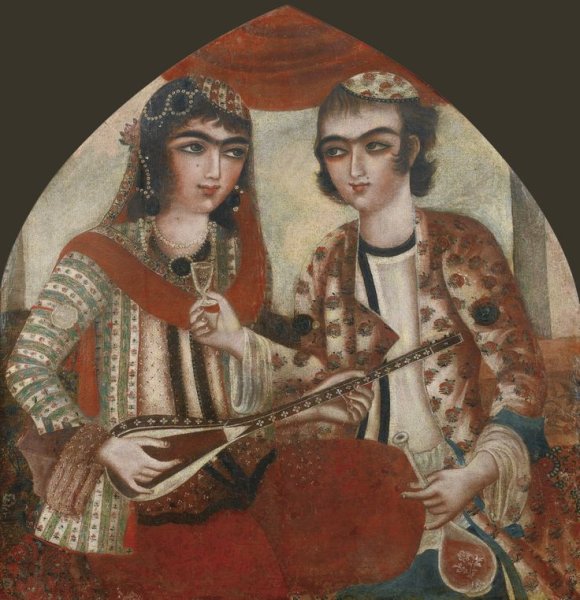 Персидская живопись каджарский период