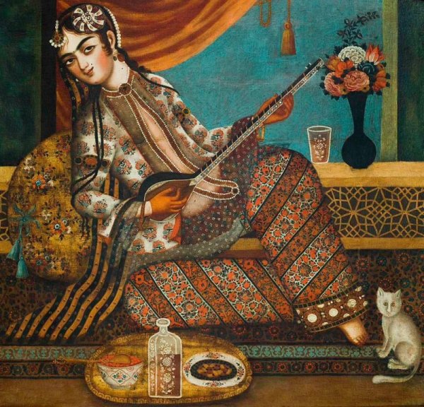 Персия искусство Каджаров