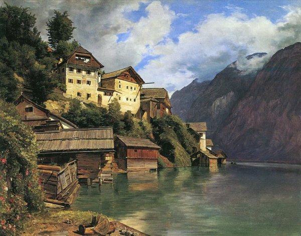 Художник Вальдмюллер Фердинанд пейзаж