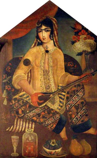 Иранская Каджарская живопись