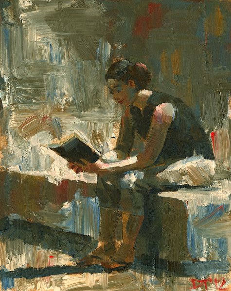 Зарисовки людей акварелью