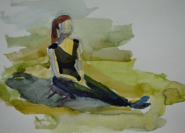 Фигура человека живопись