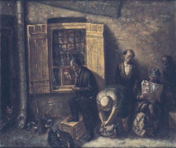 Антисоветская живопись Василия Колотева