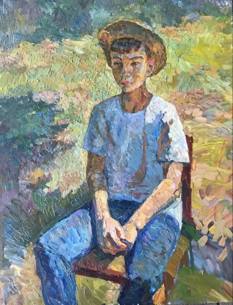 «Мальчик в шляпе», 1895г.