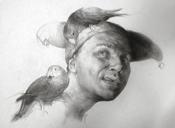 Портрет маслом Суриковский институт