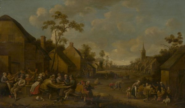 Крестины во Фландрии XVIII столетия